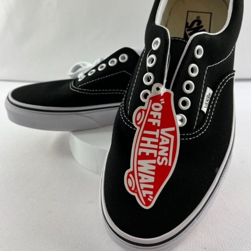 Vans Authentic Solid Canvas Skateboard Sneaker Wi… - image 3